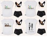 T-shirts Tees, Femininas, Camisetas Customizadas!!
