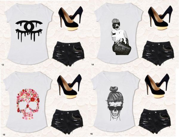 T-shirts Tees, Femininas, Camisetas Customizadas!!