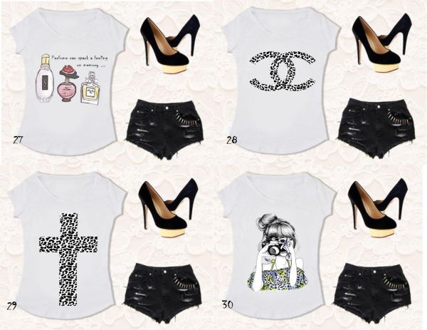T-shirts Tees, Femininas, Camisetas Customizadas!!